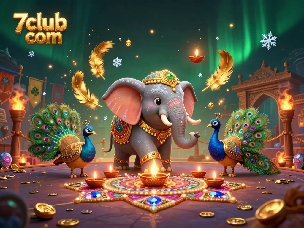 Experience vibrant wins at 7club com with dynamic casino elements and festive decor.