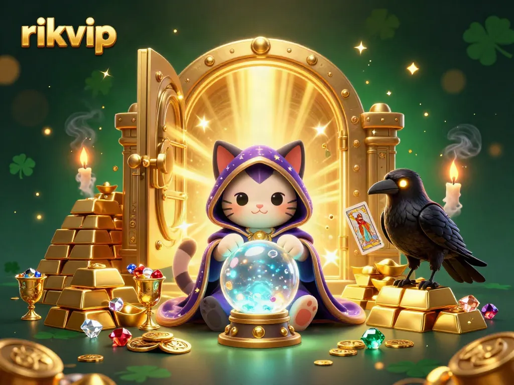 Experience thrilling gaming action at rikvip with mystical characters and treasures.