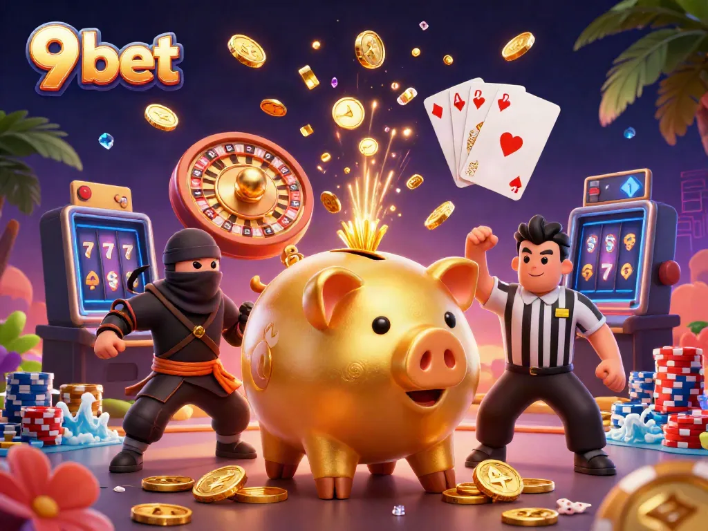 Join the excitement at 9 bet with engaging characters and dynamic casino elements!