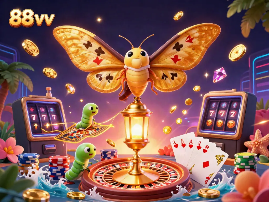 Experience thrilling games at 88 vv with vibrant casino elements and captivating designs.