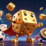 Play exciting games at 789BET with golden dice golem and sports elements in action.
