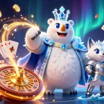 Win big at 2013dp with vibrant casino adventures featuring a dynamic bear and fox.