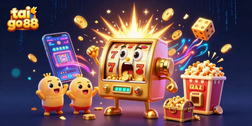 Experience the excitement of winning at tai go 88 with colorful slot machines and dynamic casino elements.