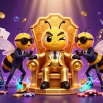 Experience the excitement of fly 88 with vibrant casino elements and dynamic characters in a rich illustration.