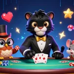 Experience top-tier gaming thrills at nhà cái 8Xbet with captivating characters and vibrant casino elements.
