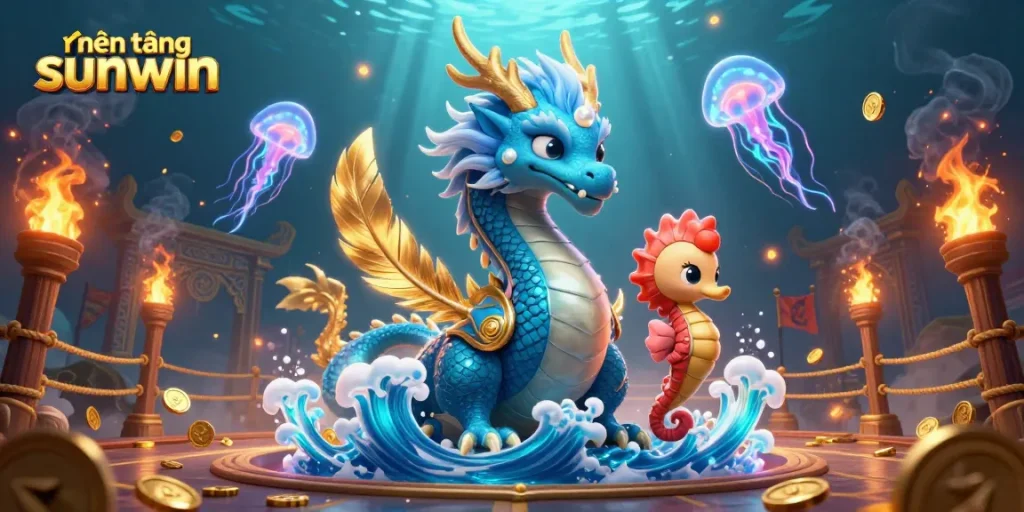 Experience vibrant gameplay at nền tảng sunwin featuring dynamic characters and lively casino elements.