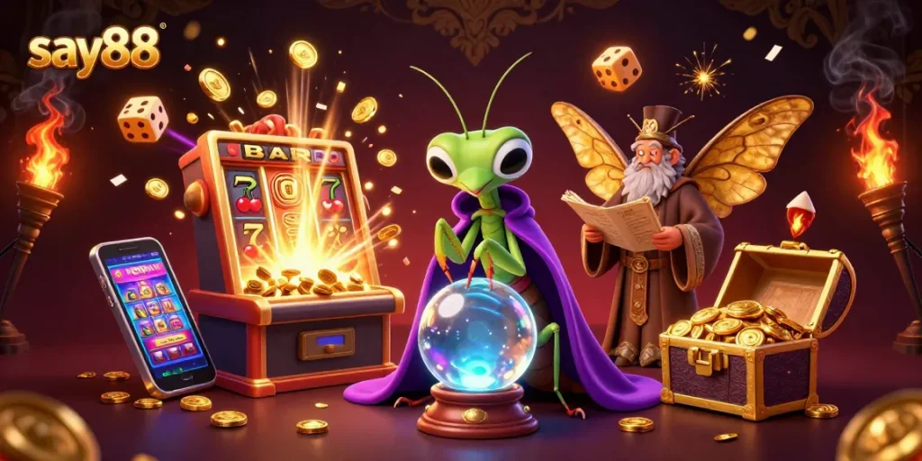Engage with say88's thrilling features through an immersive casino experience.