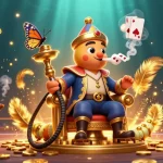 Experience thrilling action at Sky88 with dynamic poker symbols and captivating casino elements.