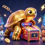 Engage with tài xỉu go88 through a vibrant scene featuring 3D characters and crypto elements.