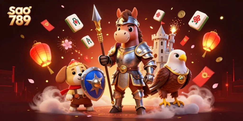 Experience the thrill of winning with sao 789's vibrant gaming scene filled with dynamic casino elements.