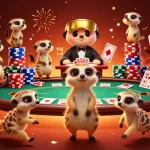 Engage in exciting gaming with the dynamic meerkat casino operation at 79Z, showcasing thrilling table action.