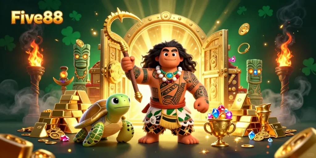 Experience the vibrant world of Five88, featuring thrilling casino adventures and dynamic gaming elements.