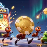 Experience excitement at 11win with a 3D heist scene showcasing fun casino characters and jackpot winnings.