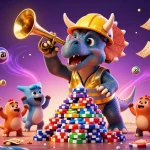 Xperience the excitement of XX88 with a vibrant 3D illustration showcasing dynamic lottery elements and playful characters.