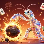 Engage with the vibrant world of nhà cái Max79 through this captivating 3D casino scene featuring dynamic gambling elements.